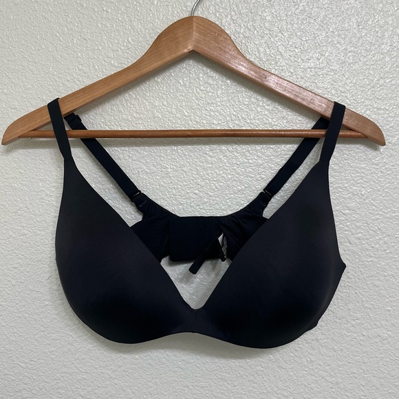 Skims Ultimate Teardrop Underwire Bra Onyx Black 38D - Picture 8 of 10